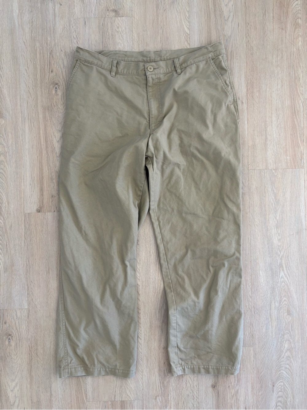 Patagonia Men's Size 35 Tan Regular Fit Duck Canvas Pants Straight Cotton